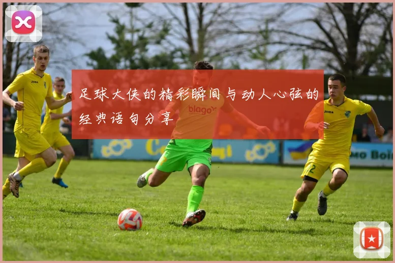 足球大侠的精彩瞬间与动人心弦的经典语句分享